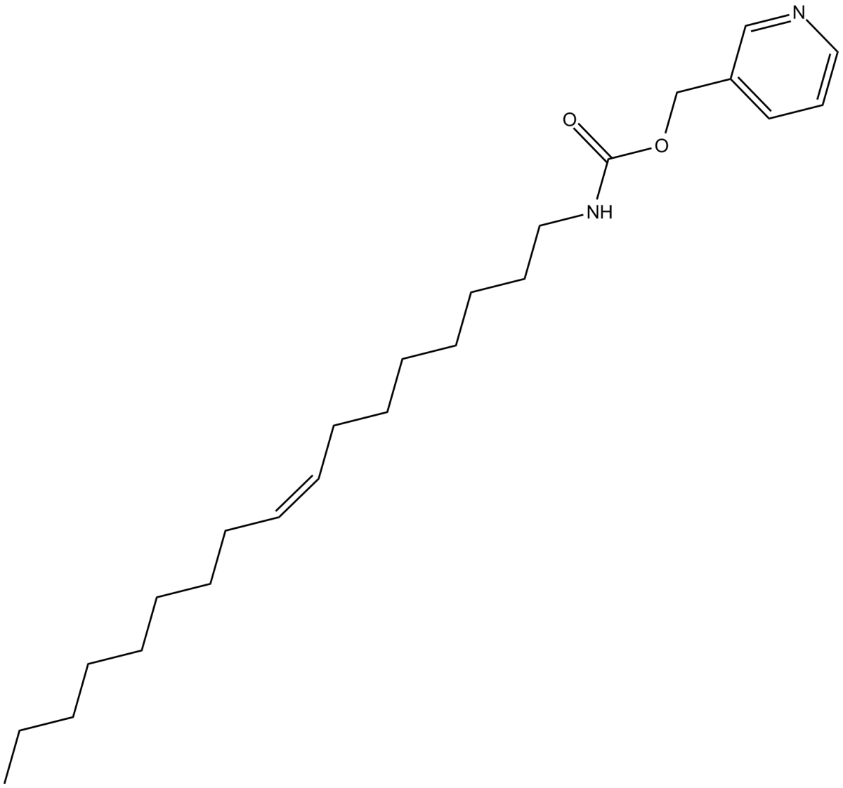 N-(8Z-Heptadecen-1-yl)-O-(3-pyridylmethyl)carbamate图片