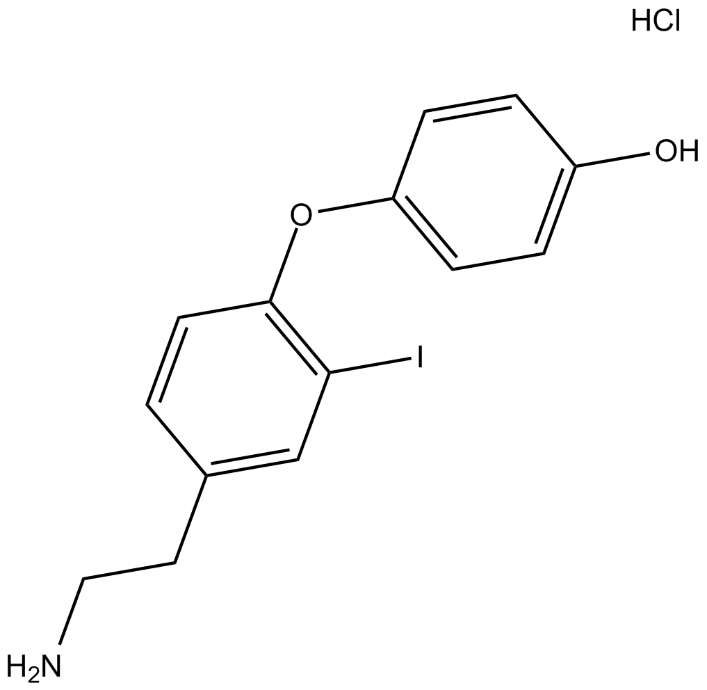 3-Iodothyronamine(hydrochloride)图片