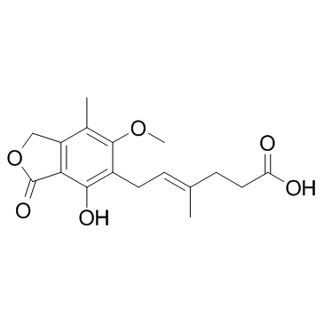 Mycophenolic acid(Mycophenolate RS-61443)图片
