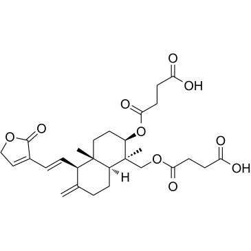 Dehydroandrographolide succinate图片