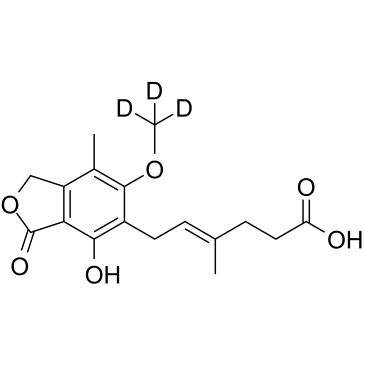 Mycophenolic acid D3(Mycophenolate D3)图片