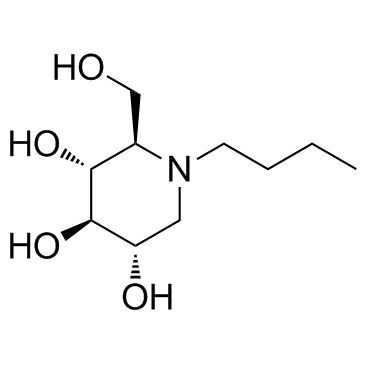 Miglustat(N-ButyldeoxynojirimycinNB-DNJOGT918)图片