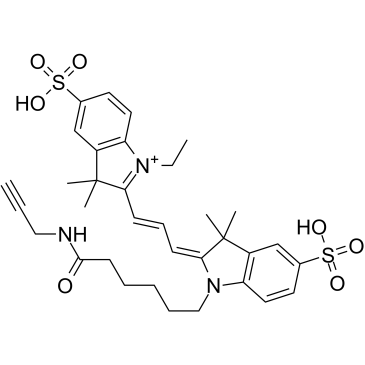 CY3-YNE(Sulfo-Cyanine3-alkyne)图片