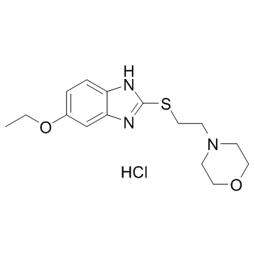 Fabomotizole hydrochloride(CM346 hydrochloride)图片
