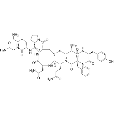 Lysipressin(LypressinLysine vasopressin[Lys8]-Vasopressin)图片