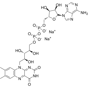 Flavin Adenine Dinucleotide Disodium(FAD-Na2FAD sodium salt)图片