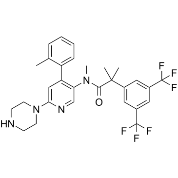 Netupitant metabolite N-desmethyl Netupitant(N-desmethyl Netupitant)图片