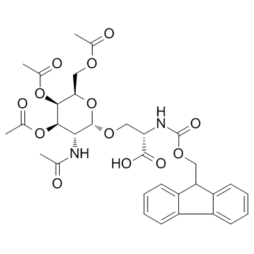 Fmoc-Ser(O-α-D-GalNAc(OAc)3)-OH图片