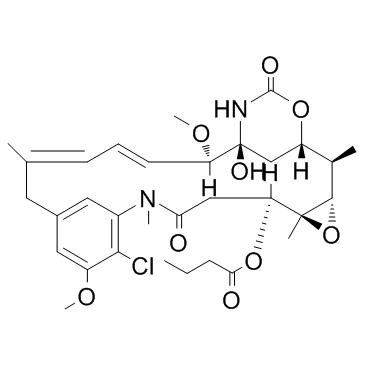 Ansamitocin P 3'(Antibiotic C 15003P3' Maytansinol butyrate)ͼƬ