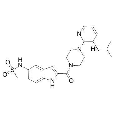 Delavirdine(U 90152BHAP-U 90152) [CAS 136817-59-9]图片