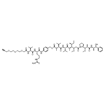 Acetylene-linker-Val-Cit-PABC-MMAE(LCB14-0602)图片