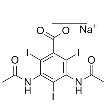 Sodium diatrizoate(Diatrizoic acid sodium saltSodium amidotrizoate)图片