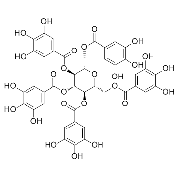 Pentagalloylglucose(Penta-O-galloyl-β-D-glucose)图片