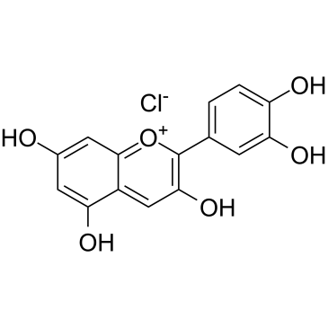 Cyanidin Chloride(IdB 1027)图片
