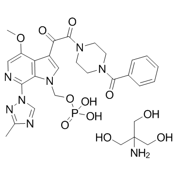BMS-663068(Tris)(Fostemsavir TrisFostemsavir tromethamine)图片