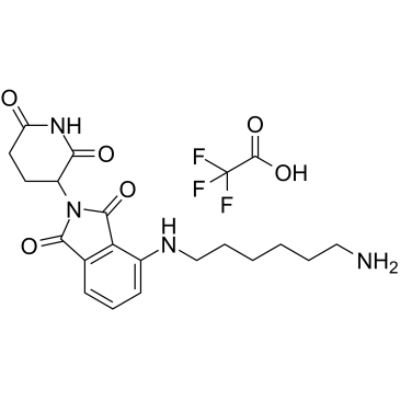 Thalidomide-NH-C6-NH2 TFA图片