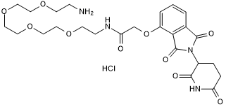 Thalidomide 4'-oxyacetamide-PEG4-amine图片