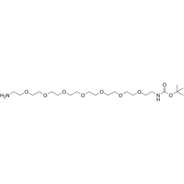 Boc-NH-PEG7-NH2图片