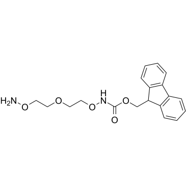 Fmoc-aminooxy-PEG2-NH2图片