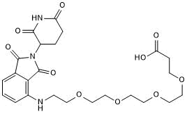 Pomalidomide 4'-PEG4-acid图片