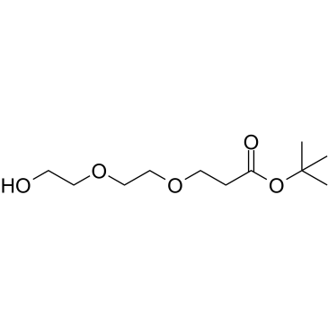 Hydroxy-PEG2-(CH2)2-Boc图片