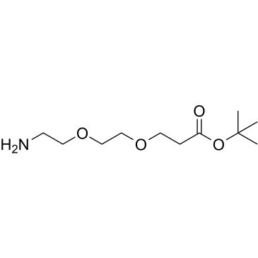NH2-PEG2-C2-Boc图片