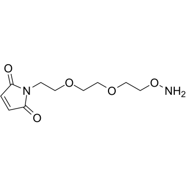 Mal-PEG2-oxyamine图片