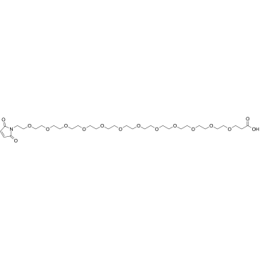 Mal-PEG12-acid图片