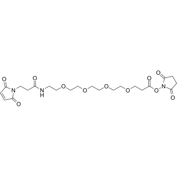 Mal-amido-PEG4-NHS ester图片