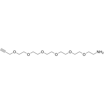 Propargyl-PEG6-NH2图片