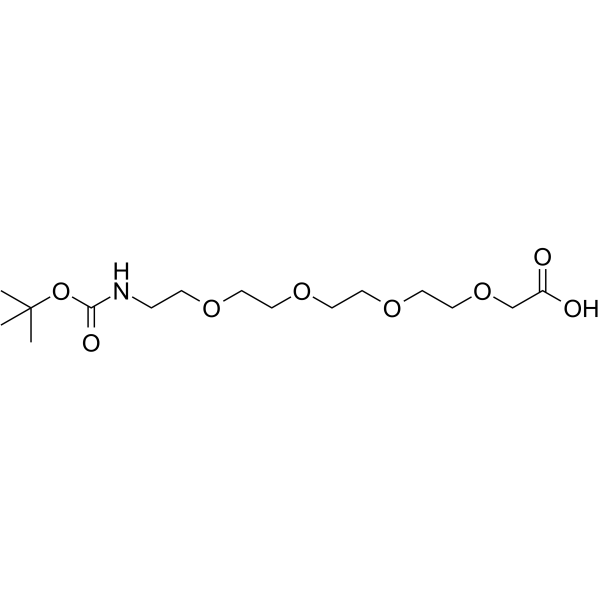 Boc-NH-PEG4-CH2COOH图片