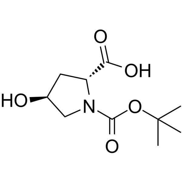 N-tert-Butoxycarbonyl-trans-4-hydroxy-D-proline图片