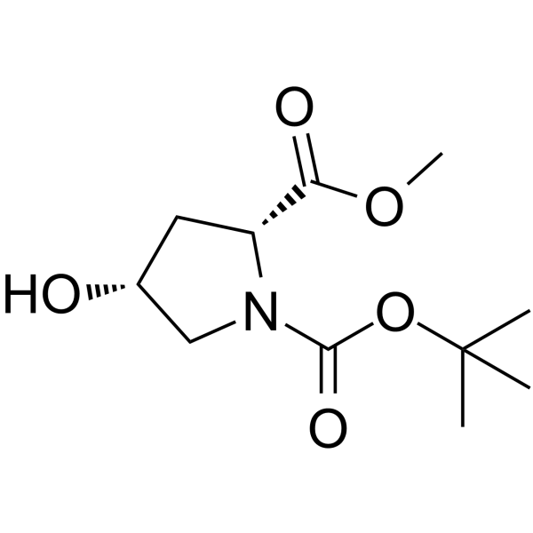 N-Boc-cis-4-hydroxy-D-proline methyl ester图片