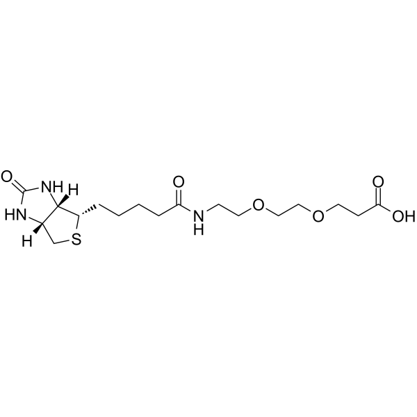 Biotin-PEG2-acid图片