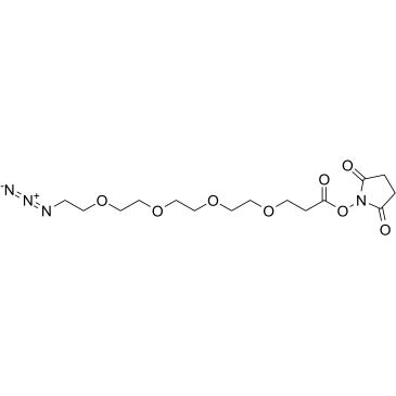 N3-PEG4-C2-NHS ester图片