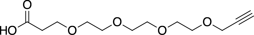 Alkyne-PEG3-COOH图片