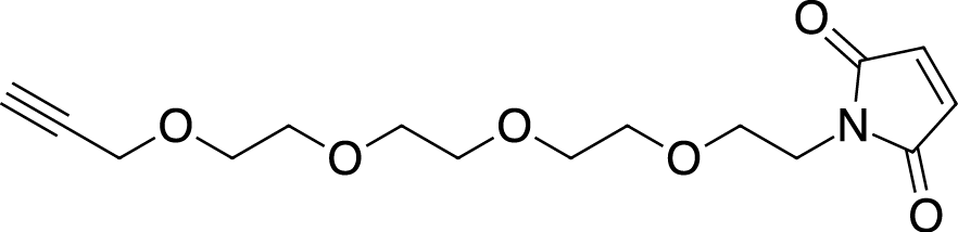 Alkyne-PEG4-maleimide图片
