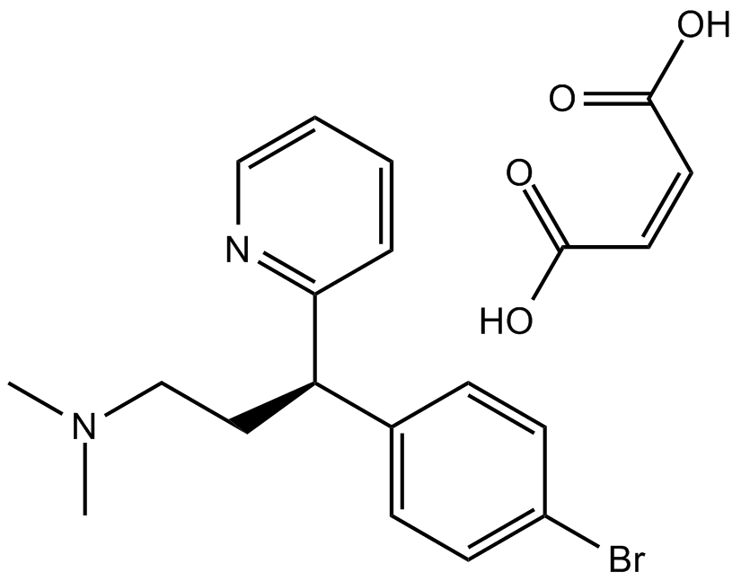 Brompheniramine hydrogen maleate图片