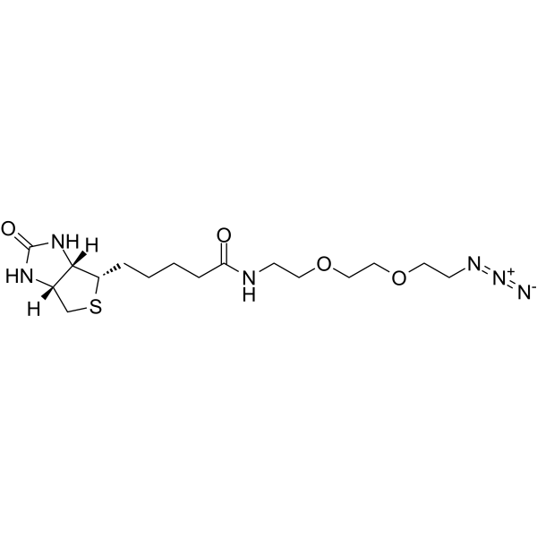 Biotin-PEG2-CH2CH2N3图片