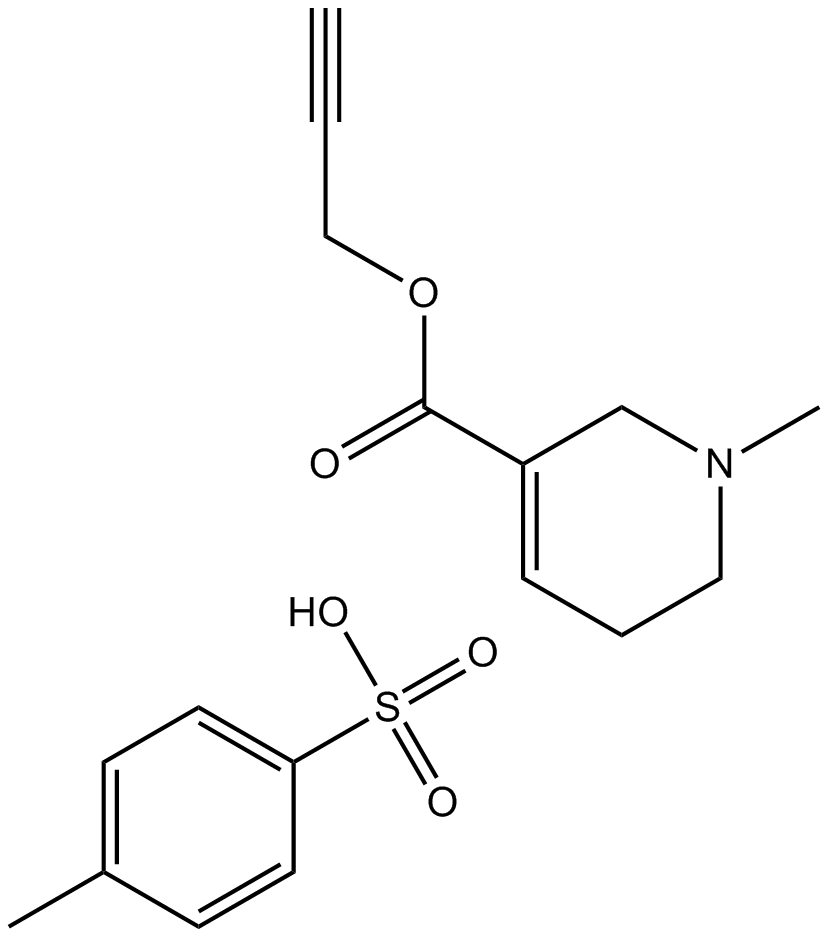Arecaidine propargyl ester tosylate图片