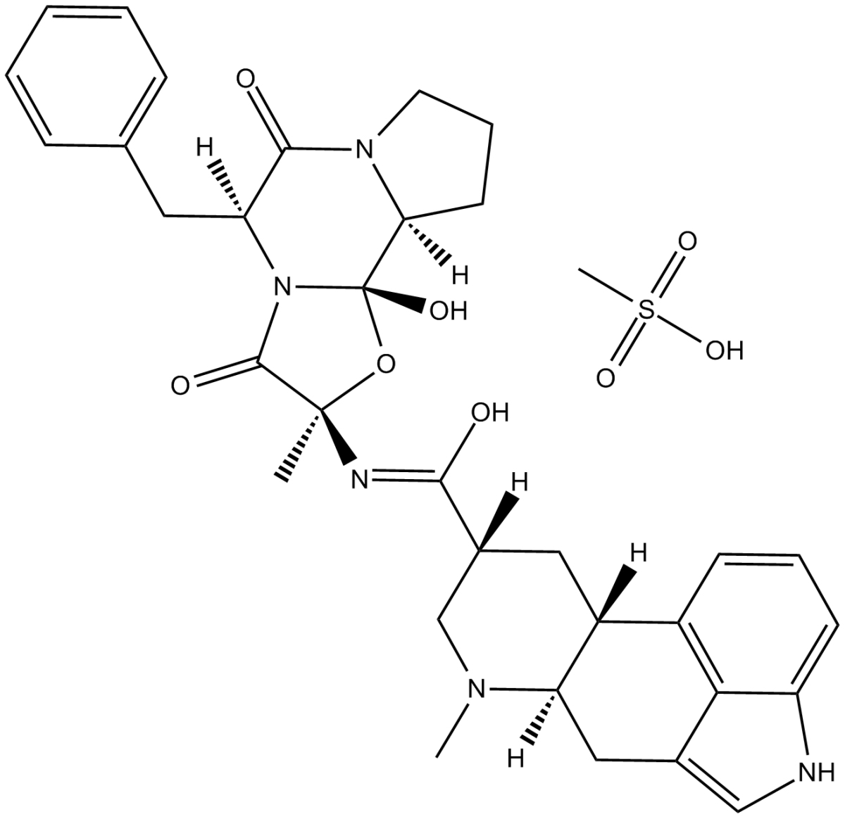 Dihydroergotamine mesylate图片