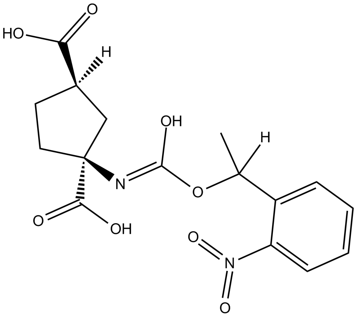 NPEC-caged-(1S,3R)-ACPD图片