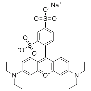 Sulforhodamine B sodium salt(Acid Red 52)图片