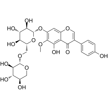 Tectorigenin 7-O-Xylosyl Glucoside图片