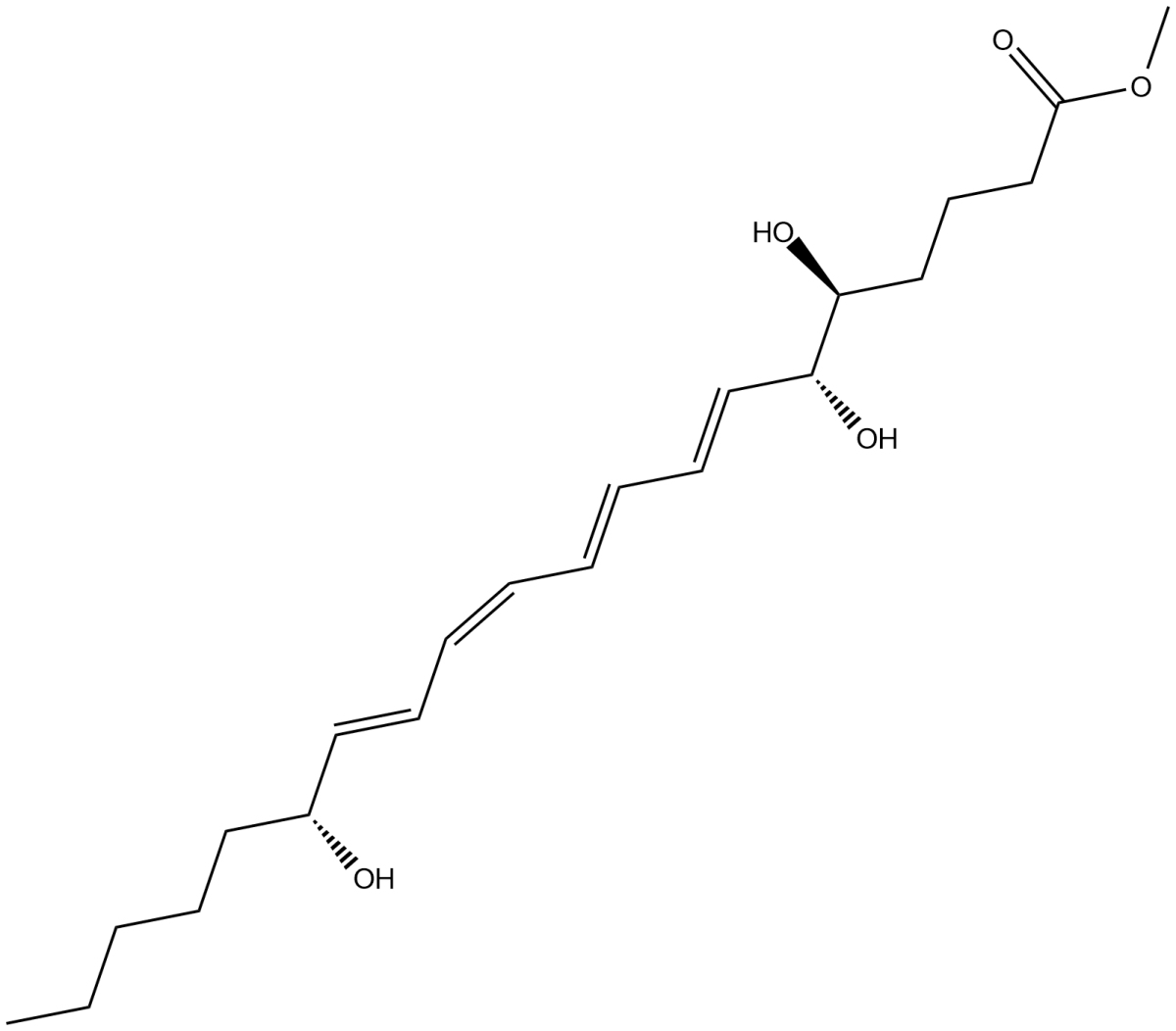 Lipoxin A4 methyl ester图片