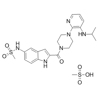 Delavirdine mesylate图片