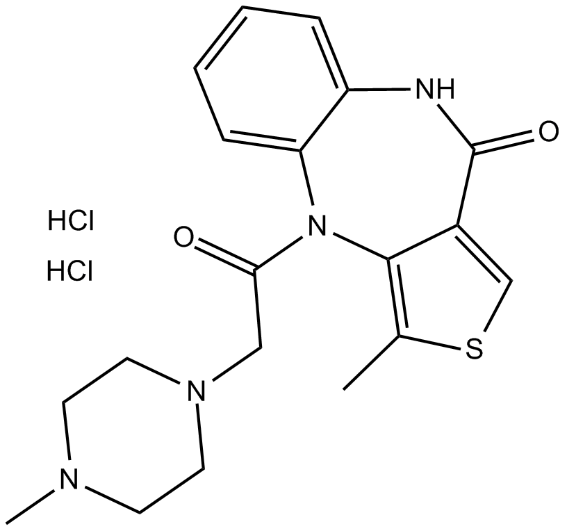 Telenzepine dihydrochloride图片