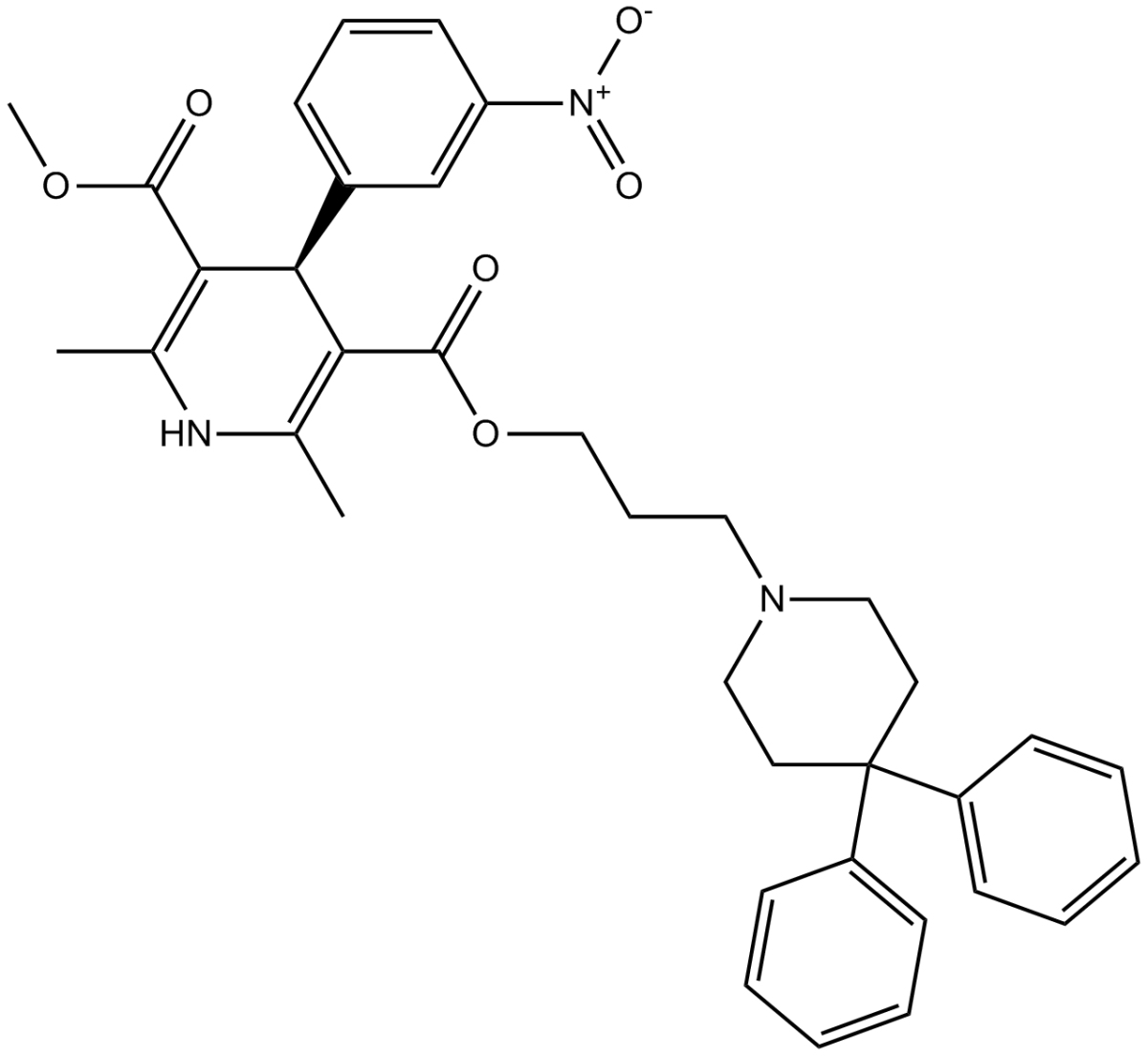 (R)-(-)-Niguldipine hydrochloride图片