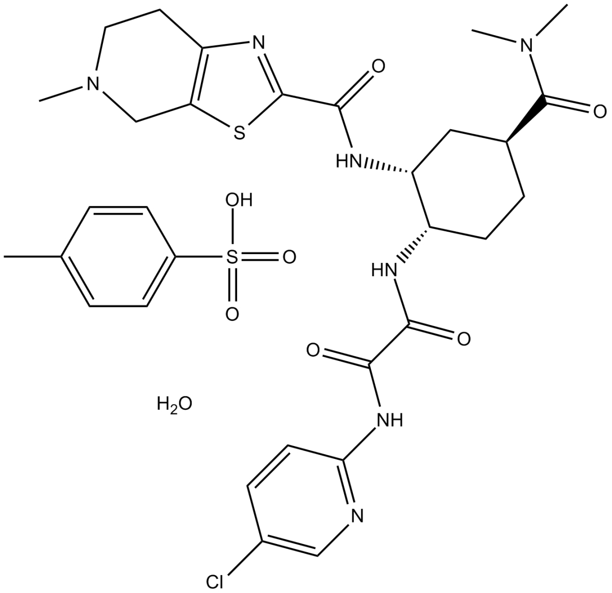 Edoxaban tosylate monohydrate图片