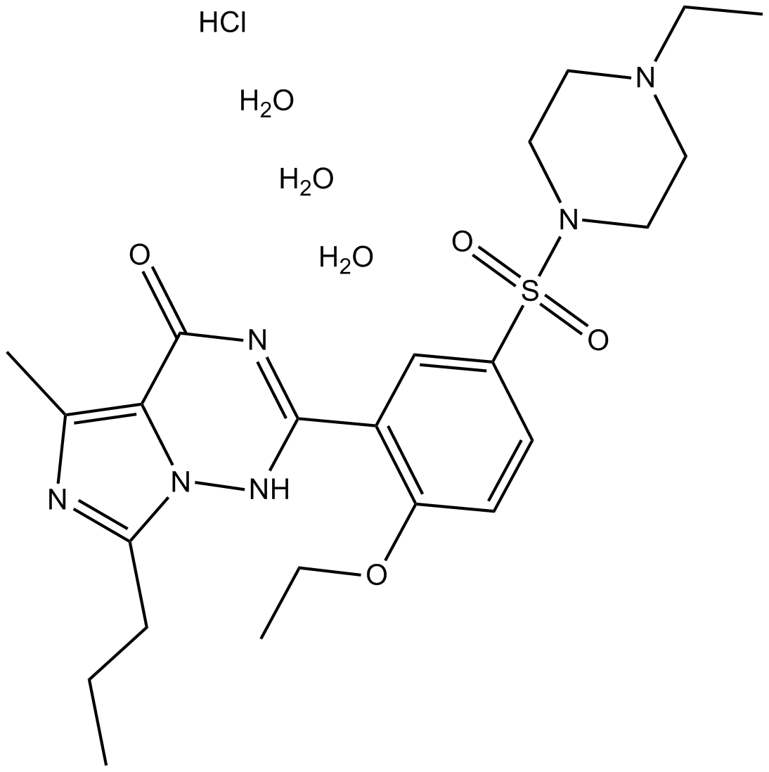 Vardenafil HCl Trihydrate图片